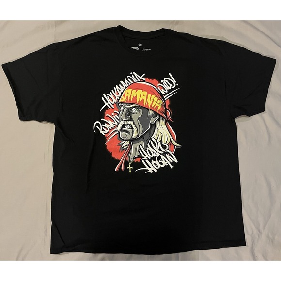 Other - WWE Hulk Hogan T Shirt Urban Aztec Hulkamania Short Sleeve 2XL